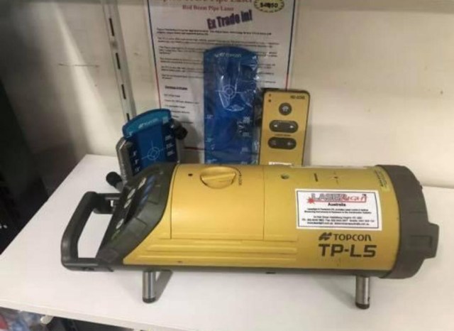 Topcon TPL 5G Pipe Laser-6